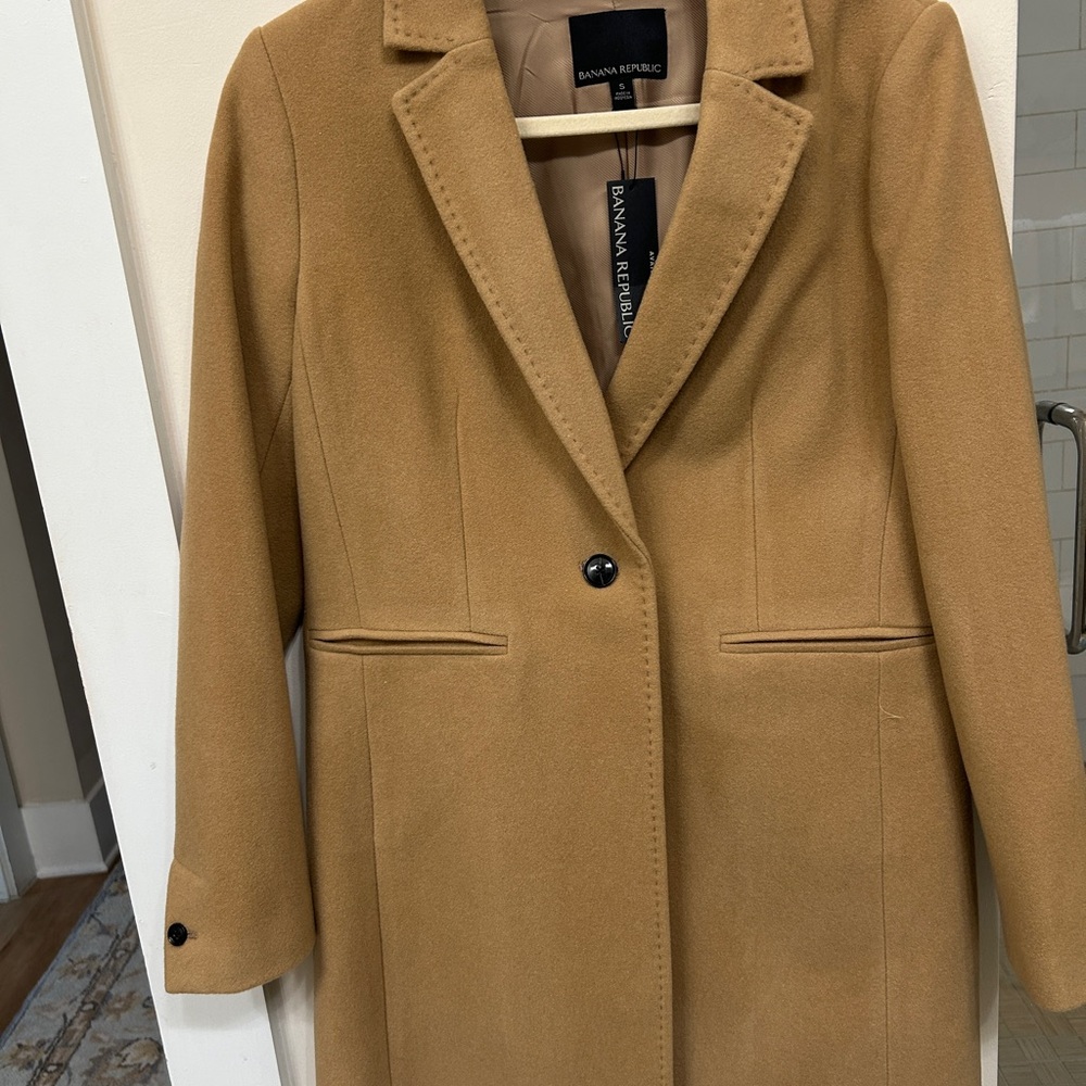 Banana Republic Women's Camel Trench Coat